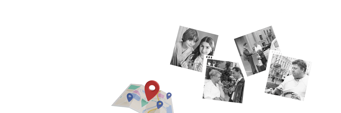 <p></p>
<p></p>
<p></p>
<p></p>
<p></p>
<p></p>
<p></p>
<p></p>
<p>&nbsp;</p>
<p>&nbsp;</p>
<p>&nbsp;</p>
<p>&nbsp;</p>
<p><span style="font-size: 36pt;">Где в Москве</span><br><span style="font-size: 36pt;">снимали фильмы</span><br><span style="font-size: 36pt;">Киностудии Горького?</span><br><br></p>
<p><span style="font-size: 18pt;">Интерактивная карта</span><br><span style="font-size: 18pt;">от «Узнай Москву»</span><br><br></p>
