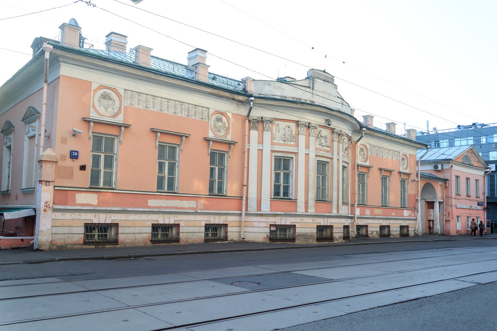 Западный флигель городской усадьбы Ф.Л.Карабанова – А.Н.Занковского