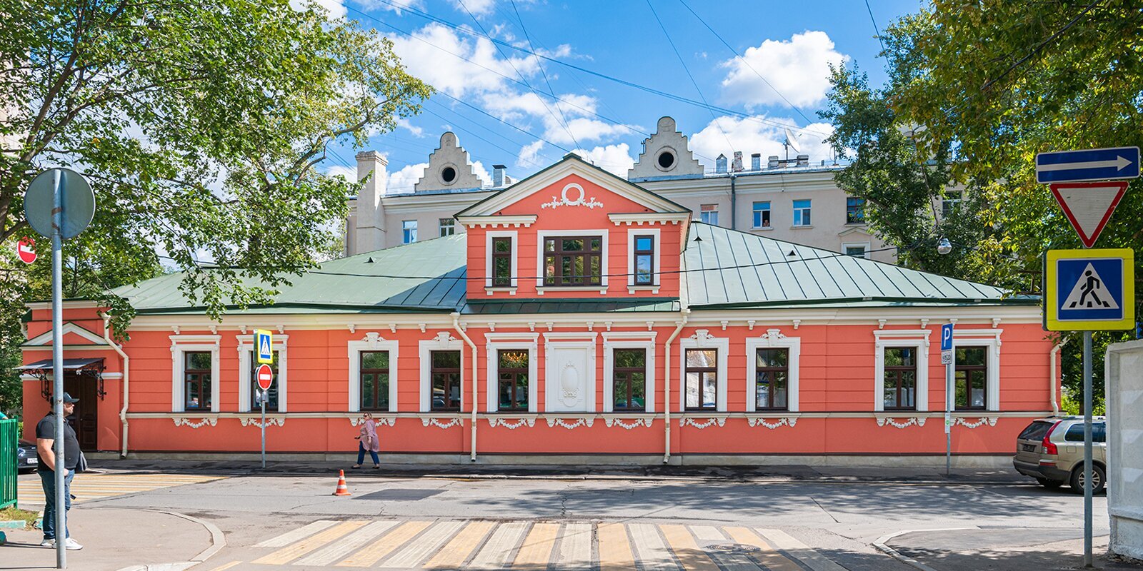 Главный дом усадьбы Матвеевых, XIX в.