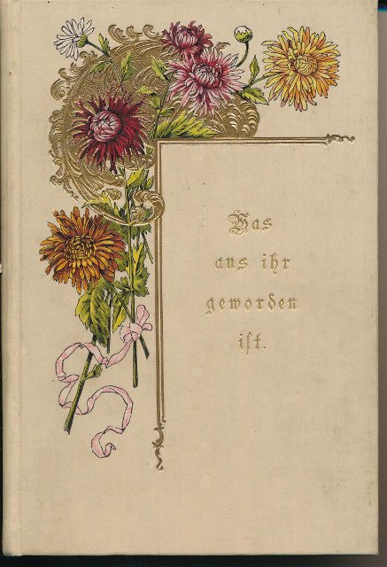 Книга. Was aus ihr geworden ist : Eine erzählung für Junge Mädchen. - Gotha: Friedrich Andreas Perthes, s.a. Б.г.