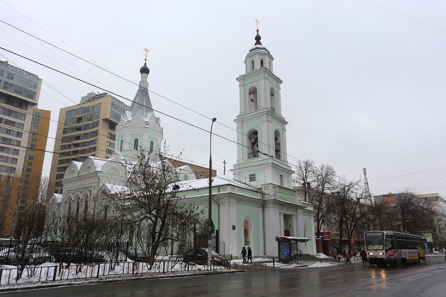 Храм Троицы Живоначальной на Шаболовке